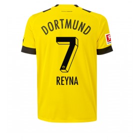 Herren Fußballbekleidung Borussia Dortmund Giovanni Reyna #7 Heimtrikot 2022-23 Kurzarm
